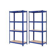 2er Set Kellerregal 160 cm hoch